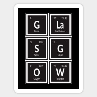 Glasgow City | Periodic Table Magnet